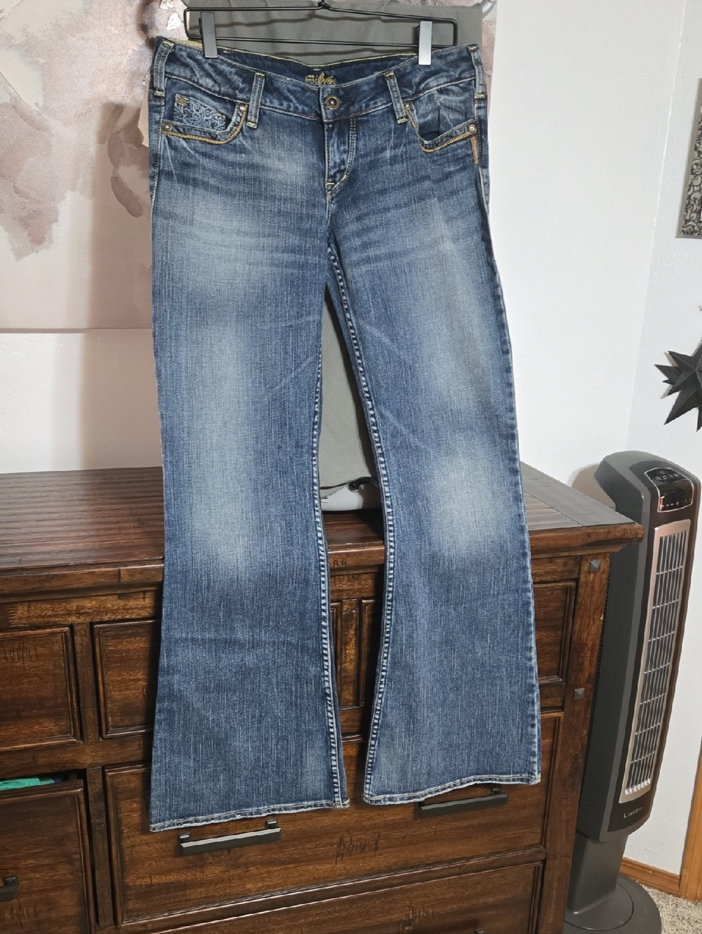 Silver Jeans Women's Mid-Blue Bootcut Jeans